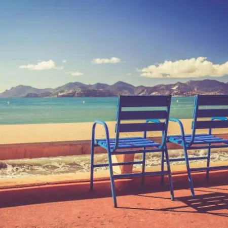 2mn/45m2/vue Mer/inernet/clim/parking Prive * Cannes