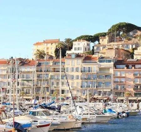 Apartment 2mn/45m2/vue Mer/inernet/clim/parking Prive Cannes